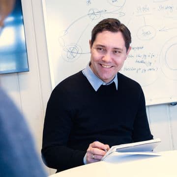 Portrett av Frank Andres.